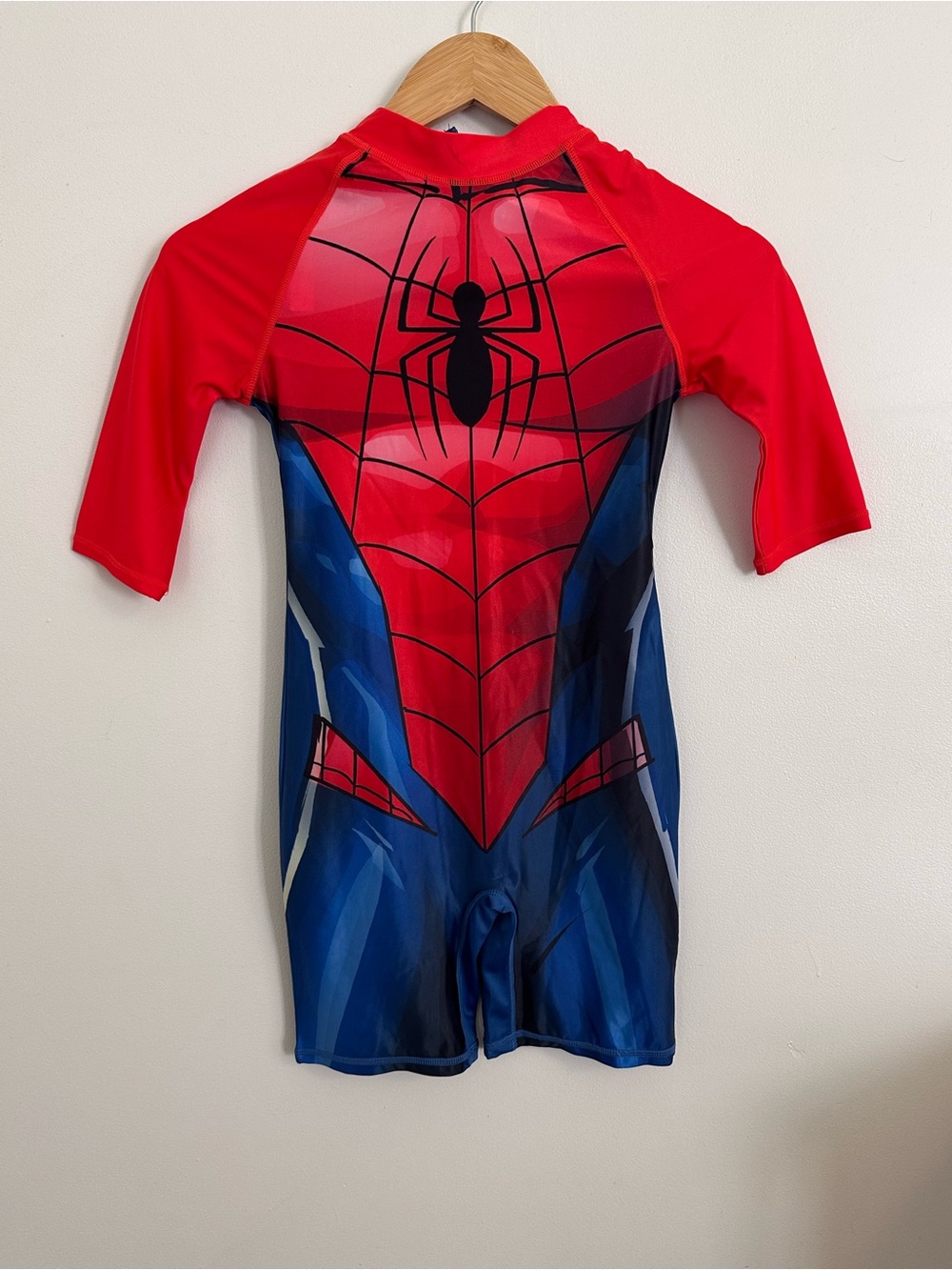 Spider-Man H&M Swimsuit Rashguard One Piece Size 8/10 NWT